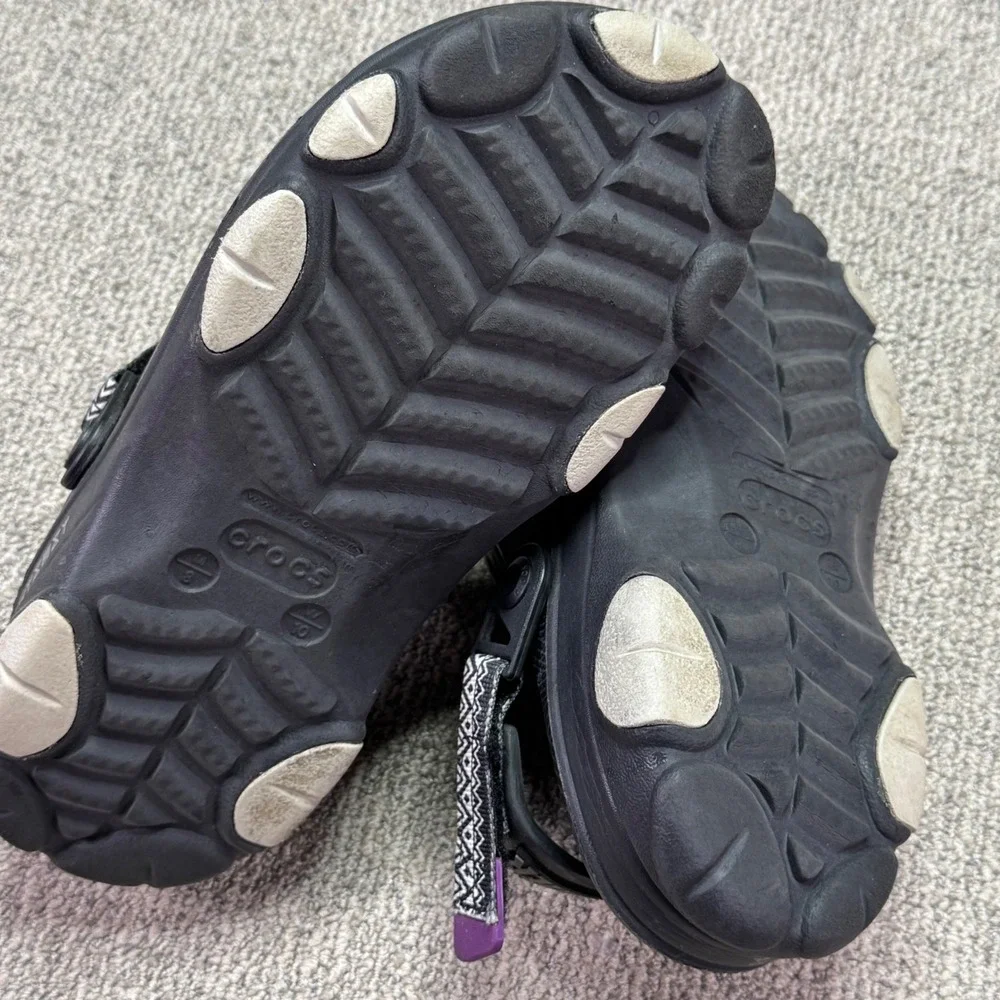 Marvel x Crocs All-Terrain Black Panther Clogs‎ Black Wakanda Forever M8 W10